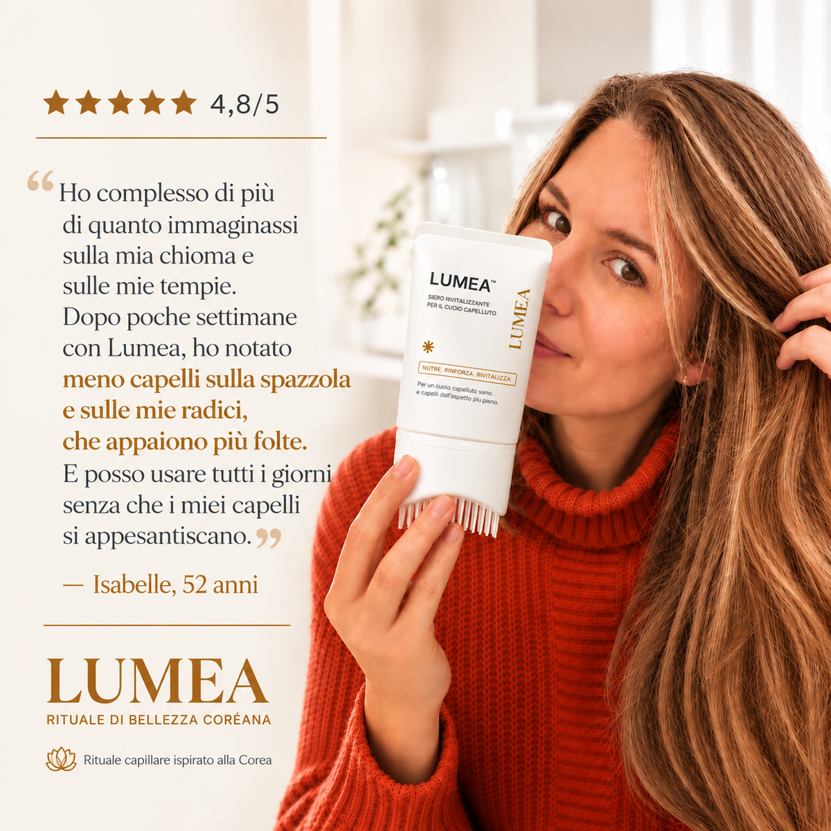LUMEA™ Fermati la Caduta. Fai Ricrescere i Tuoi Capelli