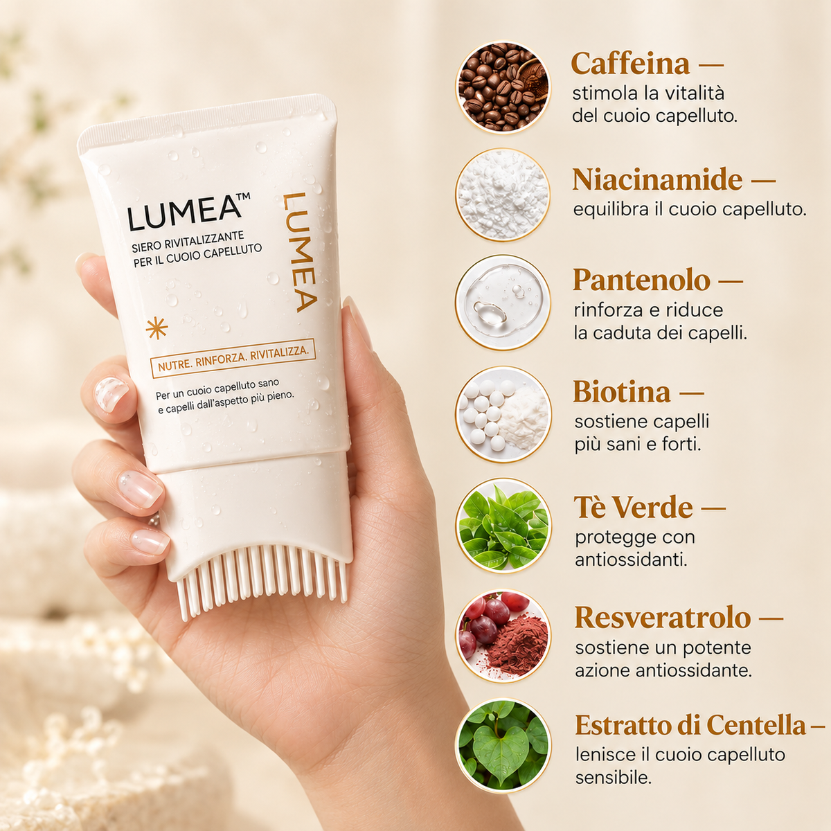 LUMEA™ Fermati la Caduta. Fai Ricrescere i Tuoi Capelli